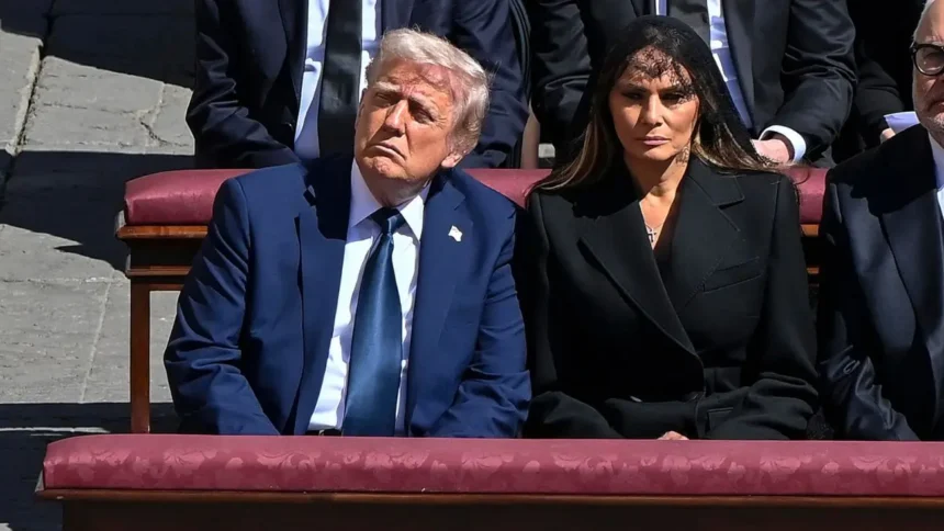 Donald Trump desata polémica en funeral del Papa Francisco