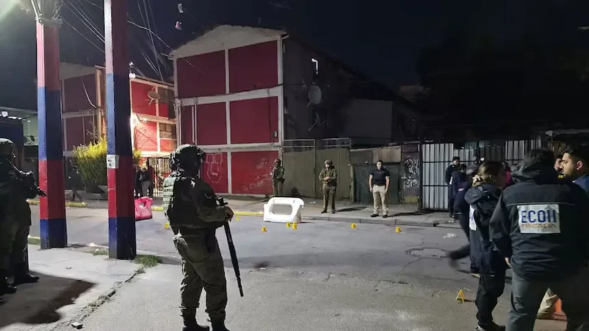 Violentos disturbios y suspensión de clases tras homicidio en Quilicura