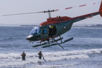 Accidente naval en Concón deja dos afectados durante entrenamiento de rescate