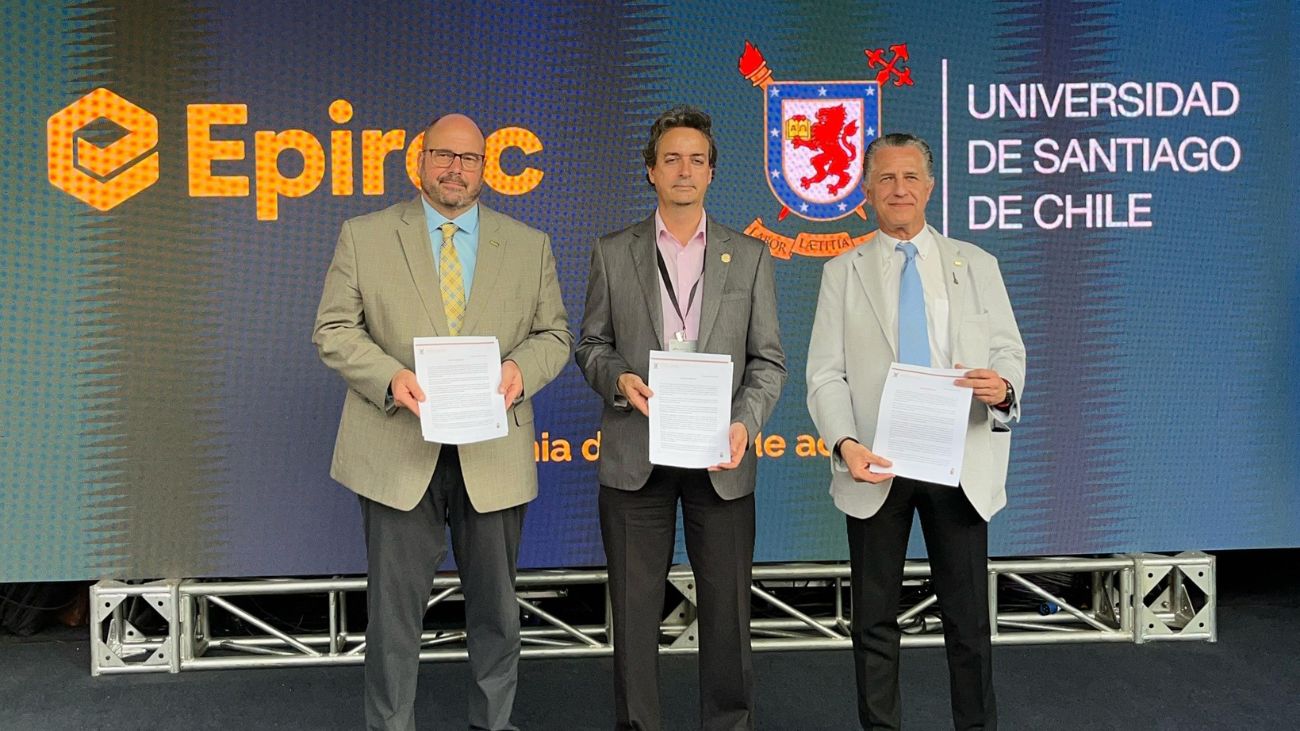 Alianza entre Epiroc y Usach fortalecerá el futuro de la minería Alianza entre Epiroc y Usach fortalecerá el futuro de la minería