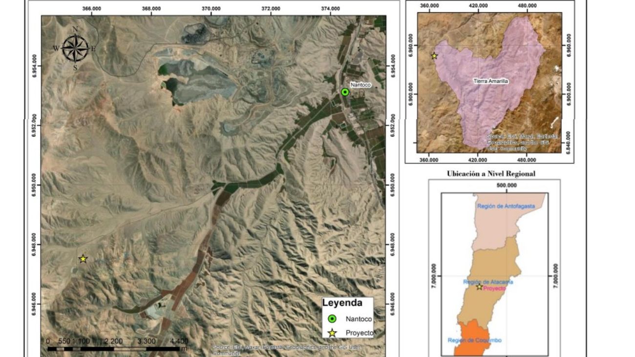 Proyecto de "Reconversión Planta Las Pintadas" busca crear nueva planta de procesamiento de minerales con inversión de US$0,0227 millones Proyecto de "Reconversión Planta Las Pintadas" busca crear nueva planta de procesamiento de minerales con inversión de US$0,0227 millones