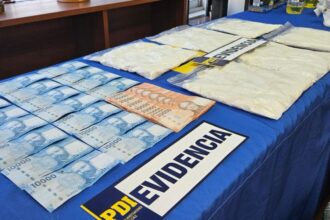 Desarticulan organización criminal en Concepción con más de 470 mil dosis incautadas