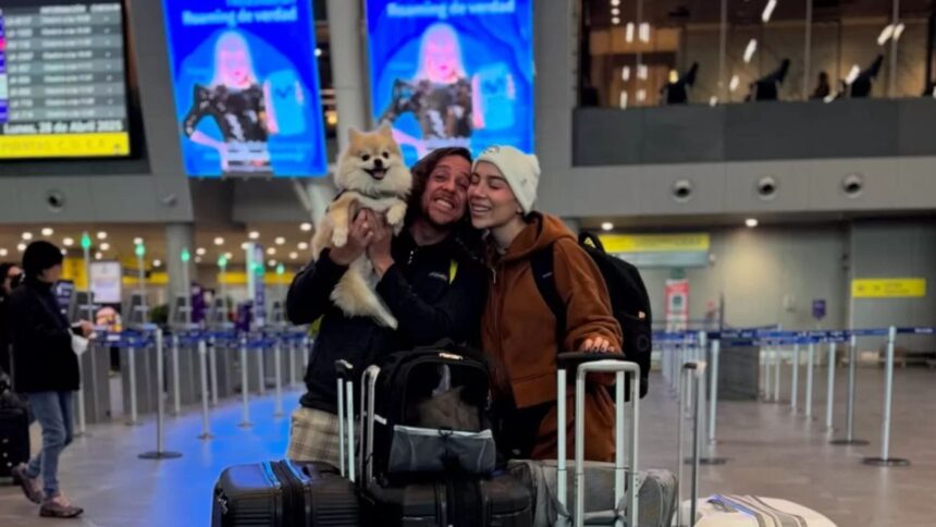 Matías Vega y "Pancha Sky" inician nueva vida juntos en Perú