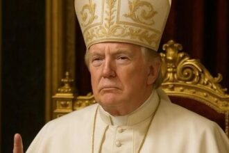 Donald Trump causa revuelo con imagen de IA como posible Papa