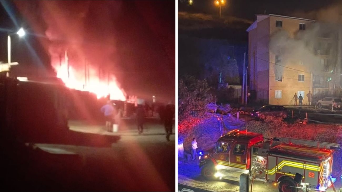 Incendios en Viña del Mar y Quilpué: viviendas afectadas por fuego Incendios en Viña del Mar y Quilpué: viviendas afectadas por fuego