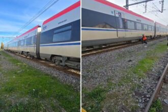 Joven de 18 años en riesgo vital tras ser atropellado por tren