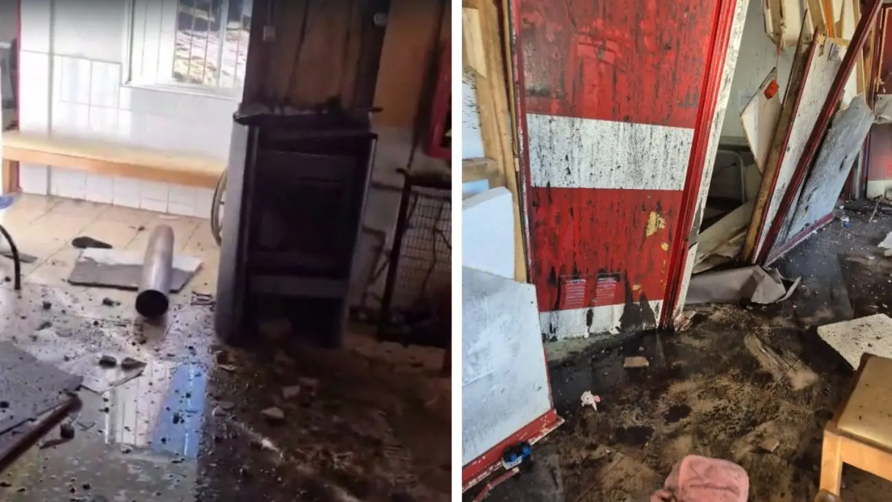 Explosión por problemas en calefacción deja cinco heridos en Tirúa Explosión por problemas en calefacción deja cinco heridos en Tirúa