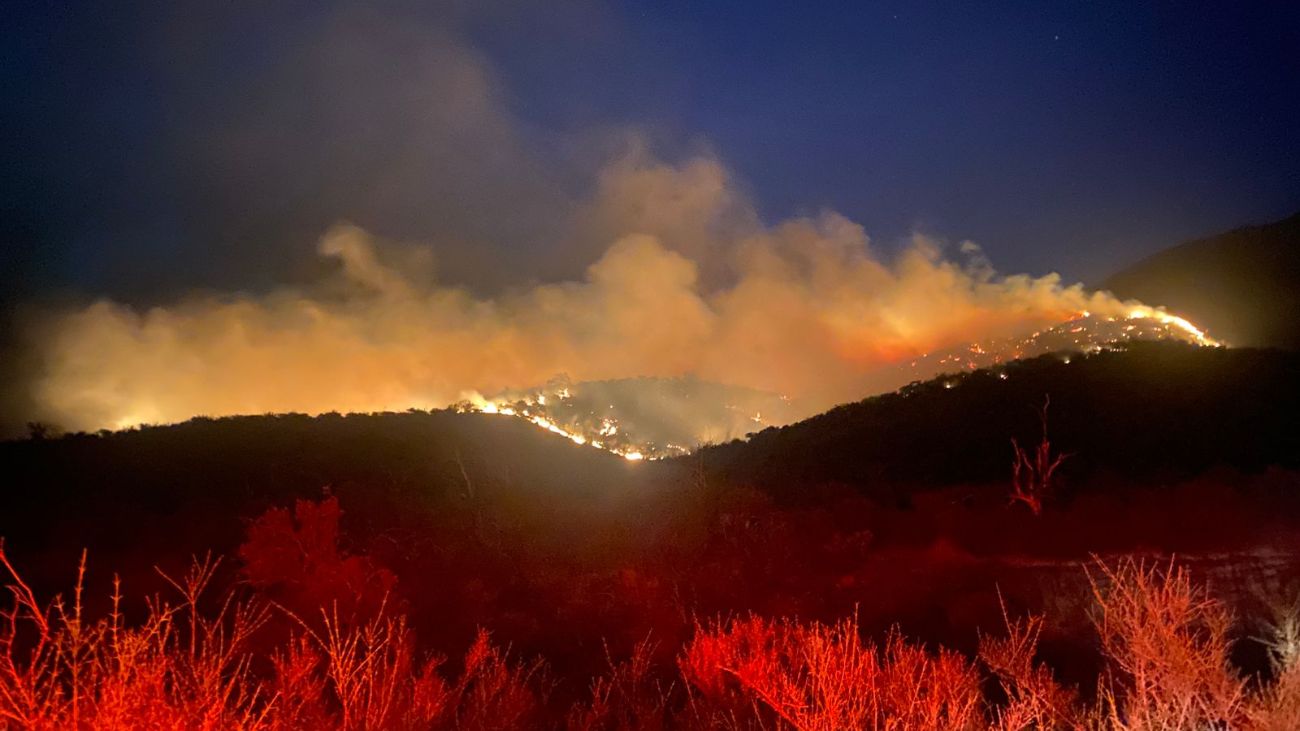 Incendio forestal en María Pinto provoca Alerta Amarilla y movilización urgente Incendio forestal en María Pinto provoca Alerta Amarilla y movilización urgente