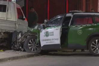 Dos carabineros lesionados en persecución policial en Renca: detalles y estado de salud