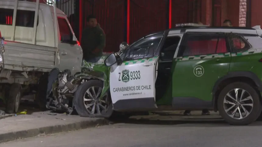 Dos carabineros lesionados en persecución policial en Renca: detalles y estado de salud