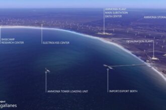 Proyecto H2 Magallanes en Chile: Inversión de US$16.000 millones para planta de amoníaco