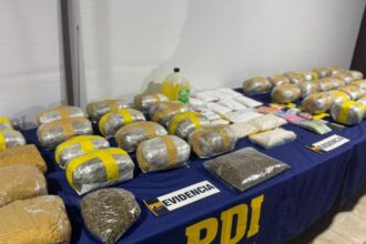 Incautan droga por $235 millones en Estación Central: un importante operativo policial