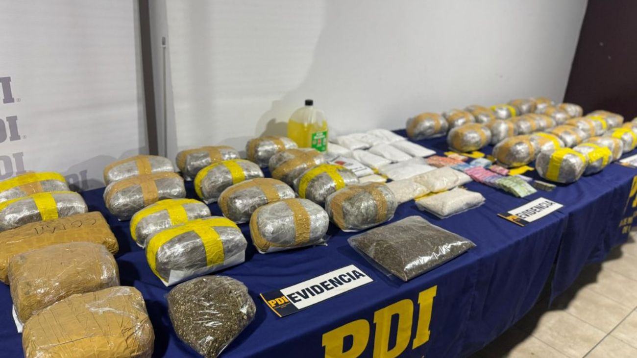 Incautan droga por $235 millones en Estación Central: un importante operativo policial Incautan droga por $235 millones en Estación Central: un importante operativo policial