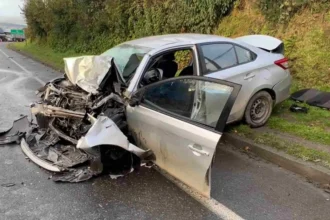 Joven bombero fallece en colisión fatal en Ruta 5 Sur