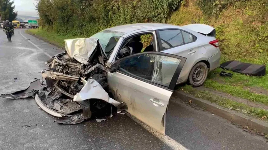 Joven bombero fallece en colisión fatal en Ruta 5 Sur