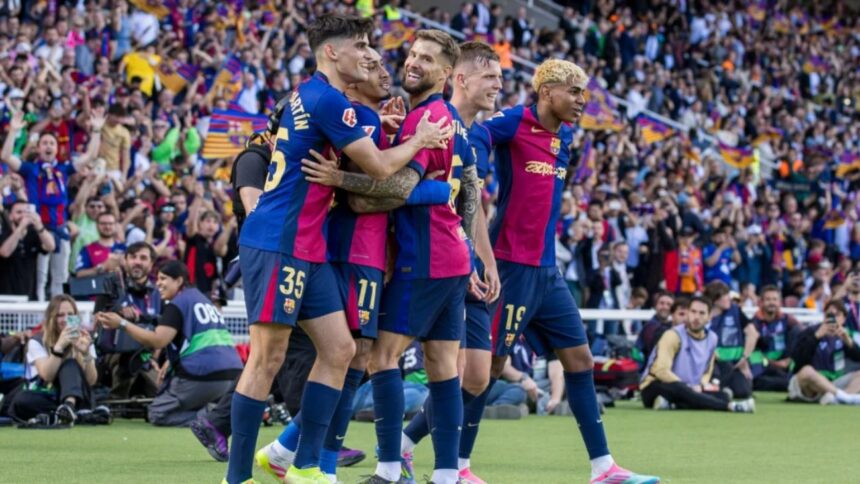 Barcelona vence a Real Madrid 4-3 en Clásico crucial por título
