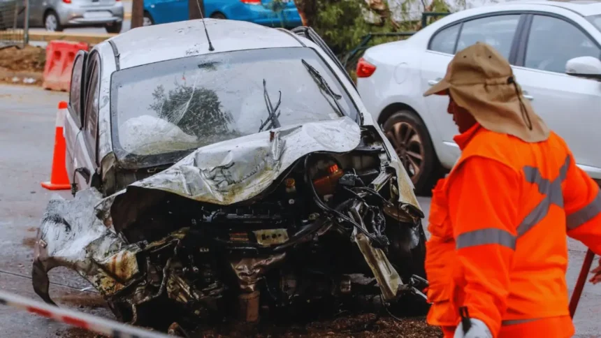 Conductor ebrio causa destrozos en centro de rehabilitación en Valdivia