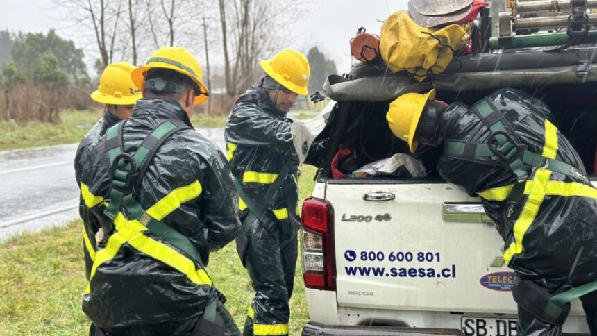 Saesa implementa su plan de invierno para garantizar suministro eléctrico eficiente