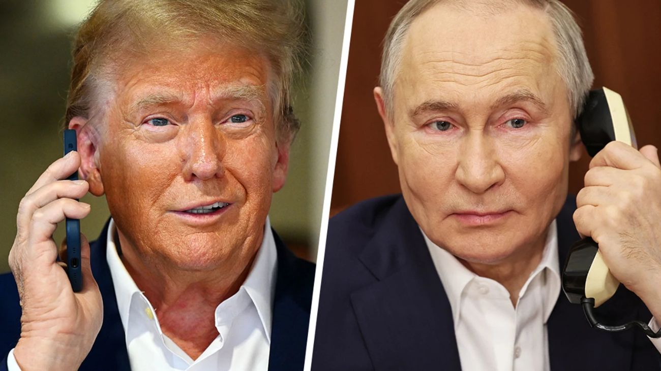 Trump y Putin dialogan para buscar solución a crisis en Ucrania Trump y Putin dialogan para buscar solución a crisis en Ucrania