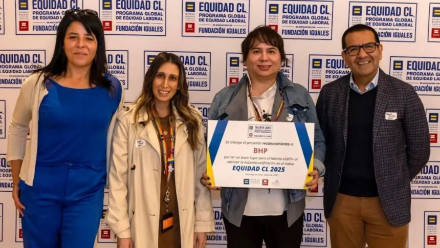 BHP obtiene puntuación perfecta en inclusión LGBTIQ+ por segundo año consecutivo