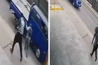 Detenido en Iquique por empujar a hombre contra camión en video viral