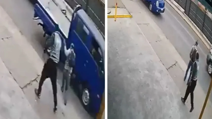 Detenido en Iquique por empujar a hombre contra camión en video viral
