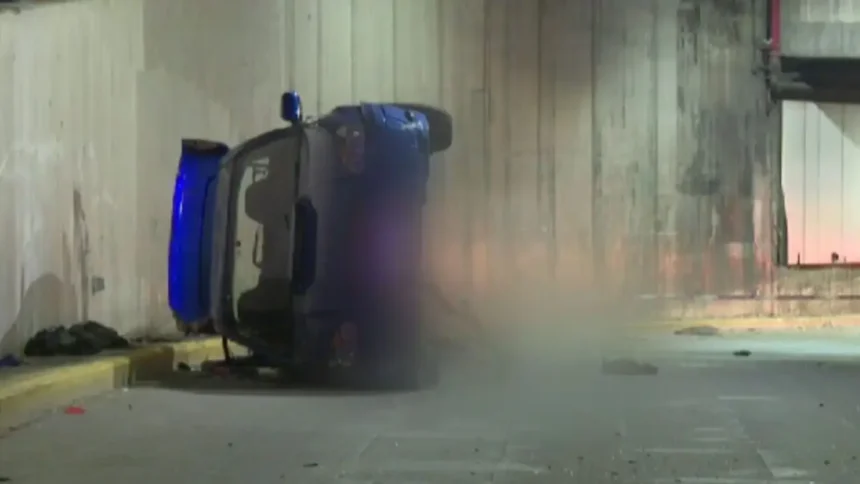 Fatal accidente en la Costanera Norte: un muerto y varios heridos ebrios