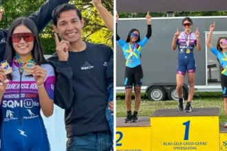 Aylén Fernández: La joven promesa del patín carrera que brilla en Alemania