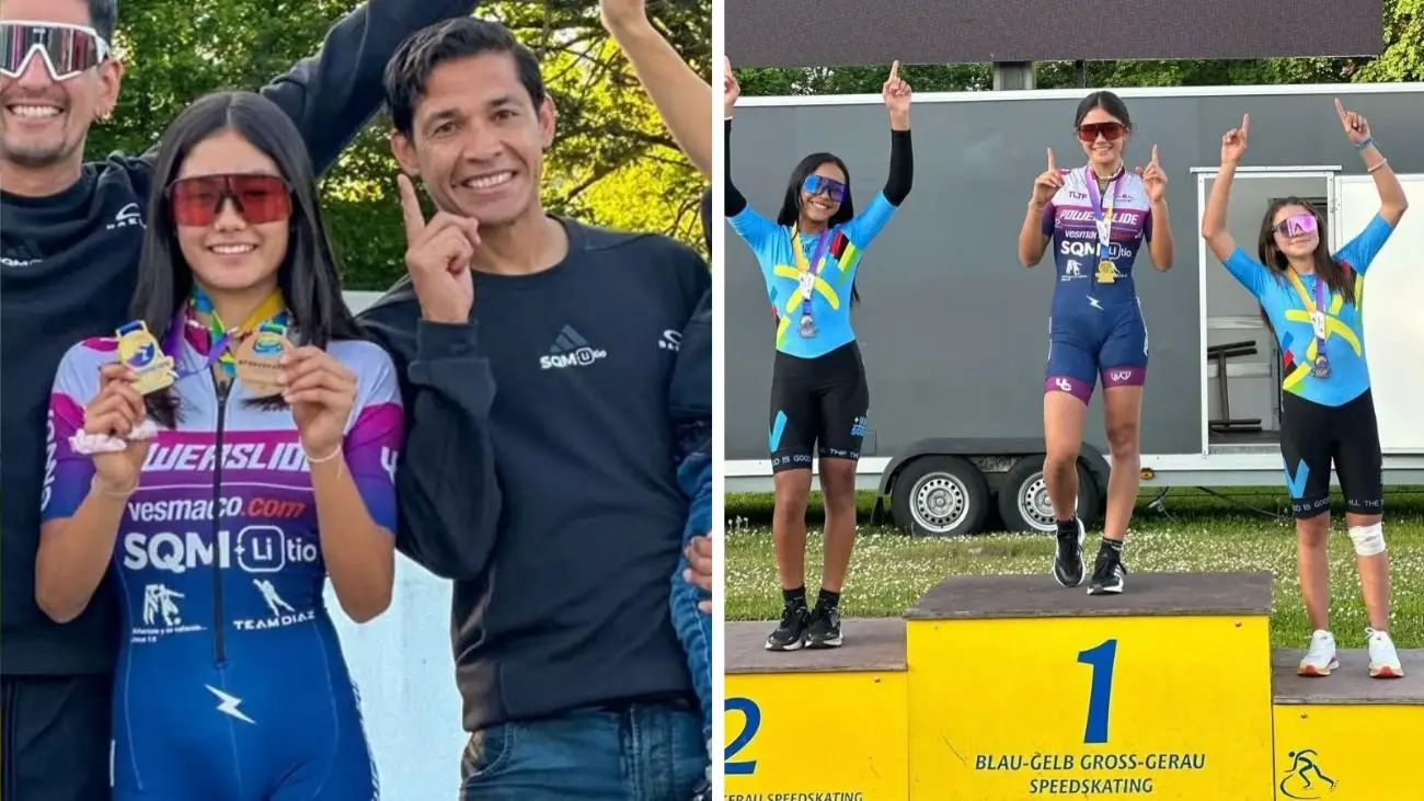 Aylén Fernández: La joven promesa del patín carrera que brilla en Alemania