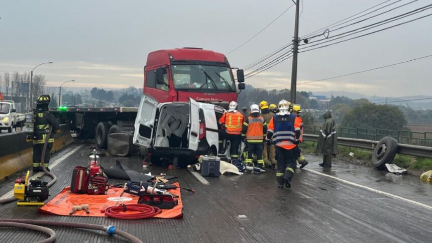 Trágico accidente en Avenida Jorge Alessandri deja un hombre fallecido