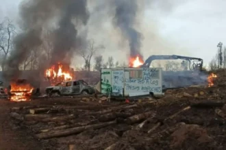 Atentado incendiario en Mulchén genera preocupación en autoridades del Bío Bío