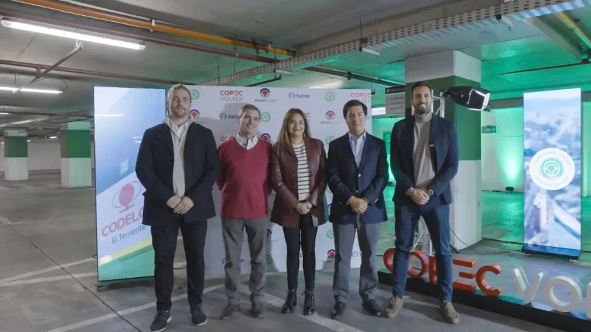Copec Voltex y Tucar inauguran hub de carga eléctrica en Santiago con 106 cargadores