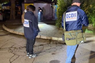 Balacera en Estación Central deja un muerto y un herido grave