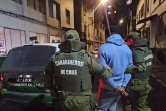Detienen a colombiano por homicidio frustrado en Estación Central, Santiago