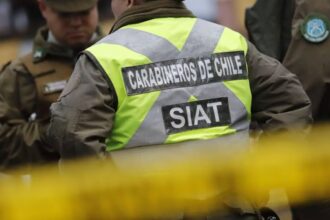 Carabinero muere en accidente de tránsito en Santa Bárbara