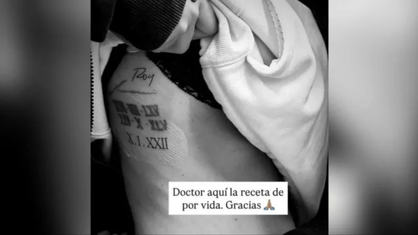 Tatuajes de Maria Jesús y Mayte en tributo a Roy