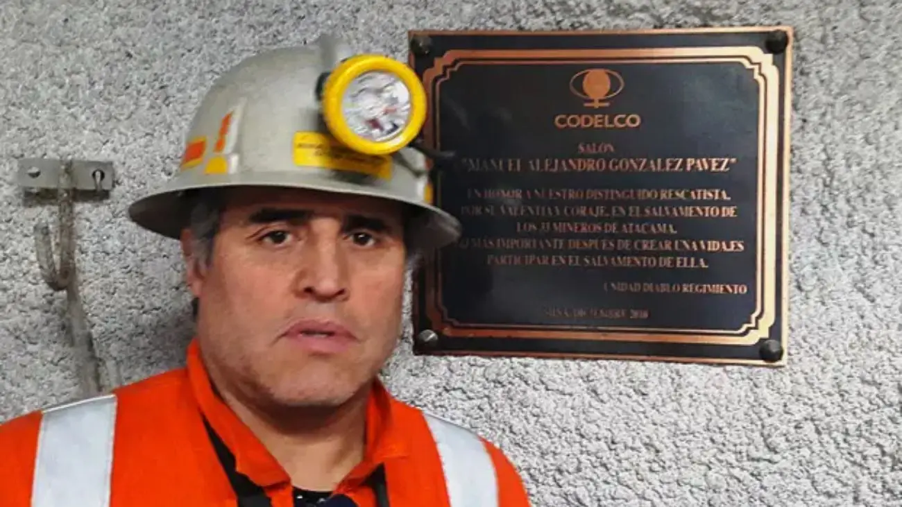 Fallece Manuel González Pavez, héroe del rescate de los 33 mineros: su legado en Codelco Fallece Manuel González Pavez, héroe del rescate de los 33 mineros: su legado en Codelco