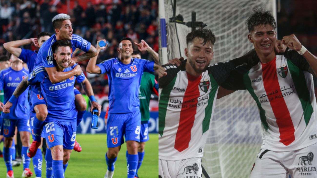 Universidad de Chile y Palestino avanzan en la Copa Sudamericana Universidad de Chile y Palestino avanzan en la Copa Sudamericana