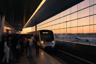 Presidente Gabriel Boric anuncia nueva Línea A de Metro a aeropuerto