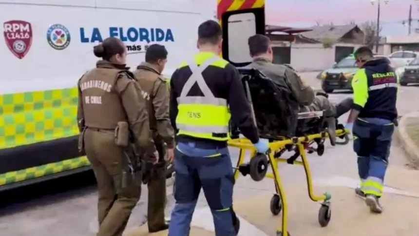Funcionario de Carabineros herido por motociclistas evasores en La Florida