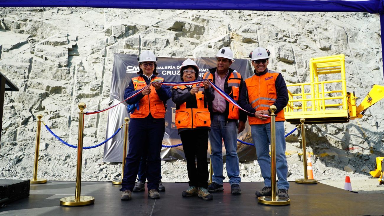 Inauguración del Túnel Exploratorio en Minas El Romeral y Proyecto Romeral Subterráneo: CMP proyecta 14 millones de toneladas de mineral Inauguración del Túnel Exploratorio en Minas El Romeral y Proyecto Romeral Subterráneo: CMP proyecta 14 millones de toneladas de mineral