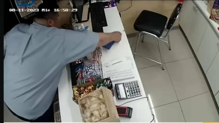 Detienen al "Guatón Ladrón": robaba celulares en locales comerciales