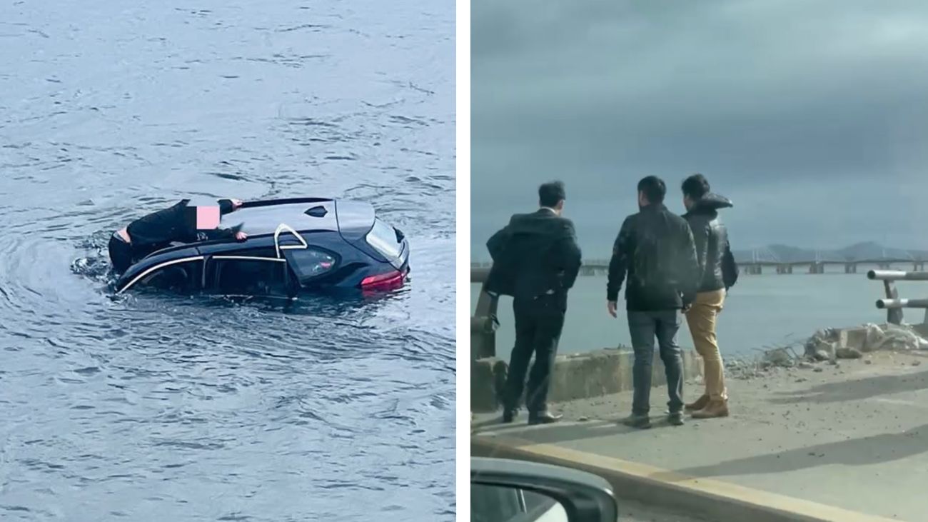 Vehículo cae al río Biobío: conductor rescatado tras accidente en Concepción