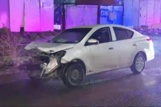 Encuentran vehículo chocado robado utilizado para cometer delitos en Chile