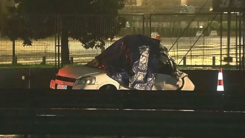 Fatal accidente en Autopista Central deja un muerto y un herido