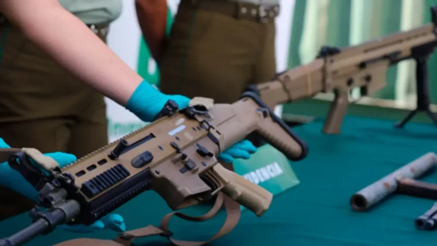 Investigan posible participación de militares en robo de fusiles en Valparaíso