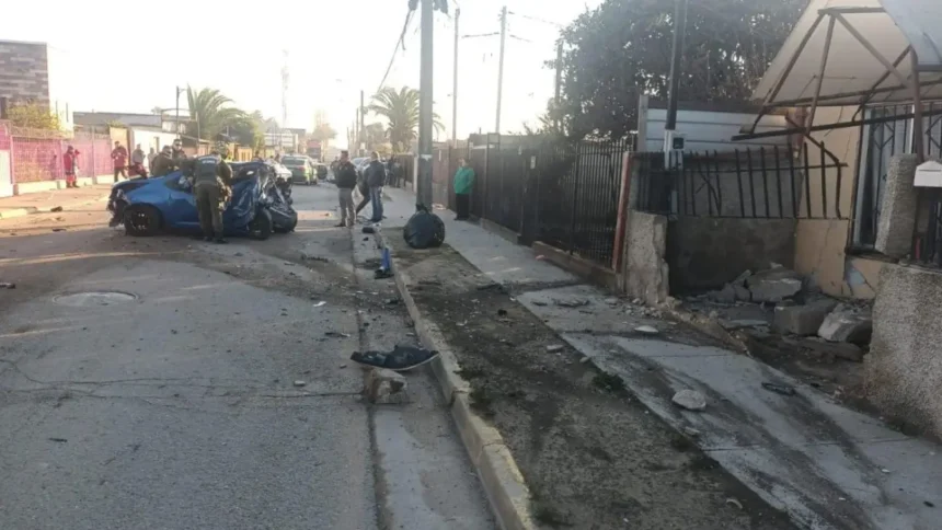 Trágico accidente en Quilpué: persona fallece tras persecución policial