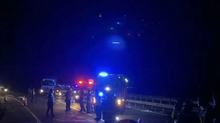 Fatal accidente en Ruta 5 Norte deja cuatro personas fallecidas