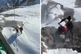 Joven rescatado en alta montaña tras perderse en medio del frío