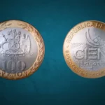Conmemorativa moneda de $100 del Banco Central de Chile 2025